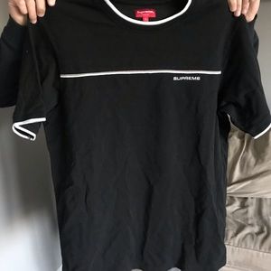 Supreme yoke pique top